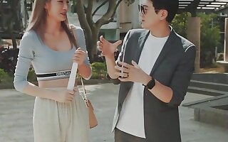 Cute young skinny unspecific with big gut got fucked wide of will not hear of neighbor