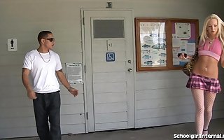 Teen Slut Gets Knocked Up After School
