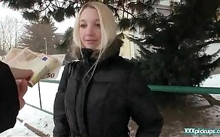 Cute young girl gets a rough pickup roger 28