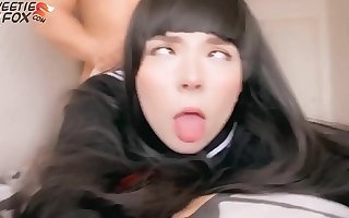 Japanese Pupil Deep Sucking Dick and had Cowgirl Sex