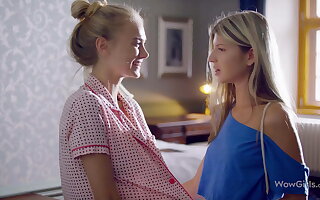 WOWGIRLS – Astonishing Gina Gerson Visits Gorgeous Nancy A